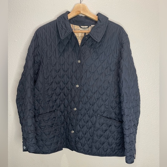 L.L. Bean Quilted Navy Utility Jacket Size XL - Picture 5 of 10